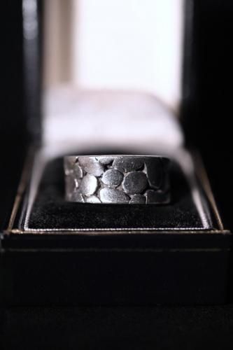 Vintage silver ring 12