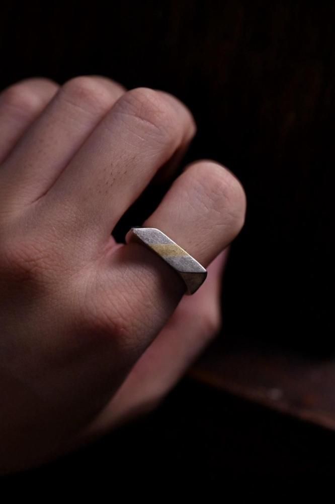 Mexico vintage silver ring