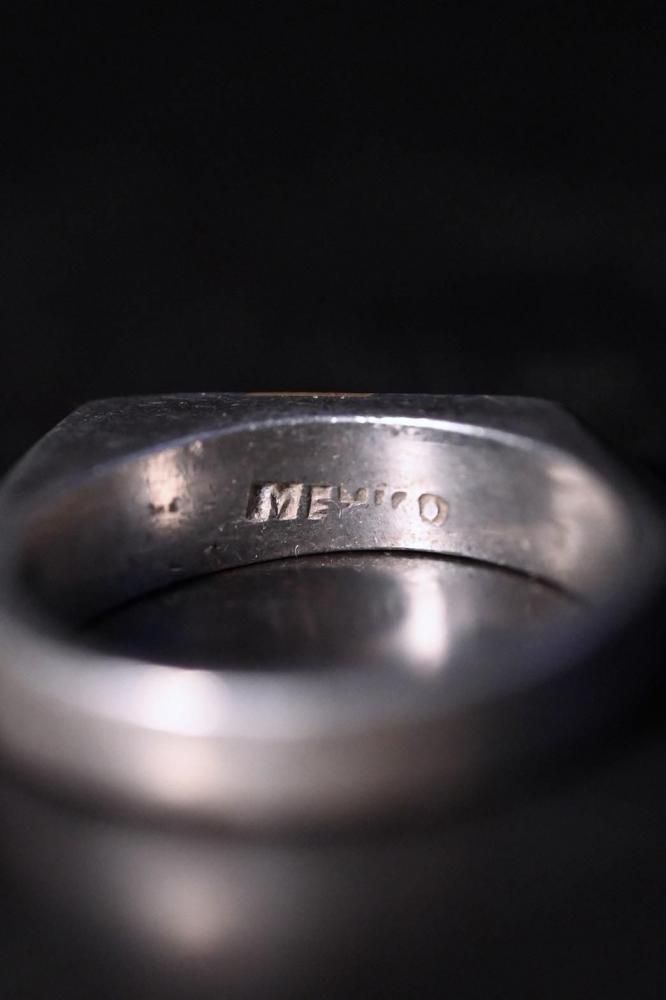 Mexico vintage silver ring