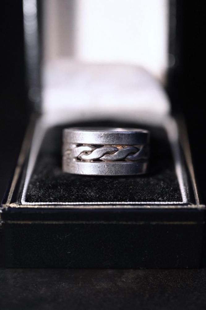 Mexico vintage silver ring