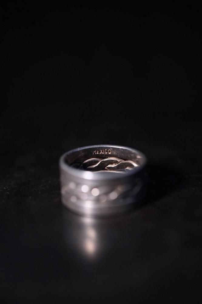 Mexico vintage silver ring