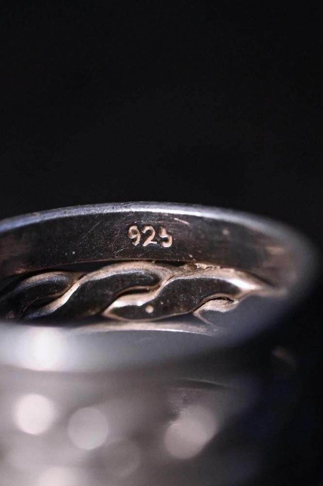 Mexico vintage silver ring