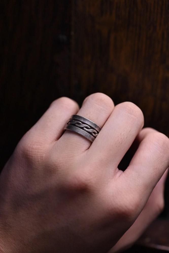 Mexico vintage silver ring