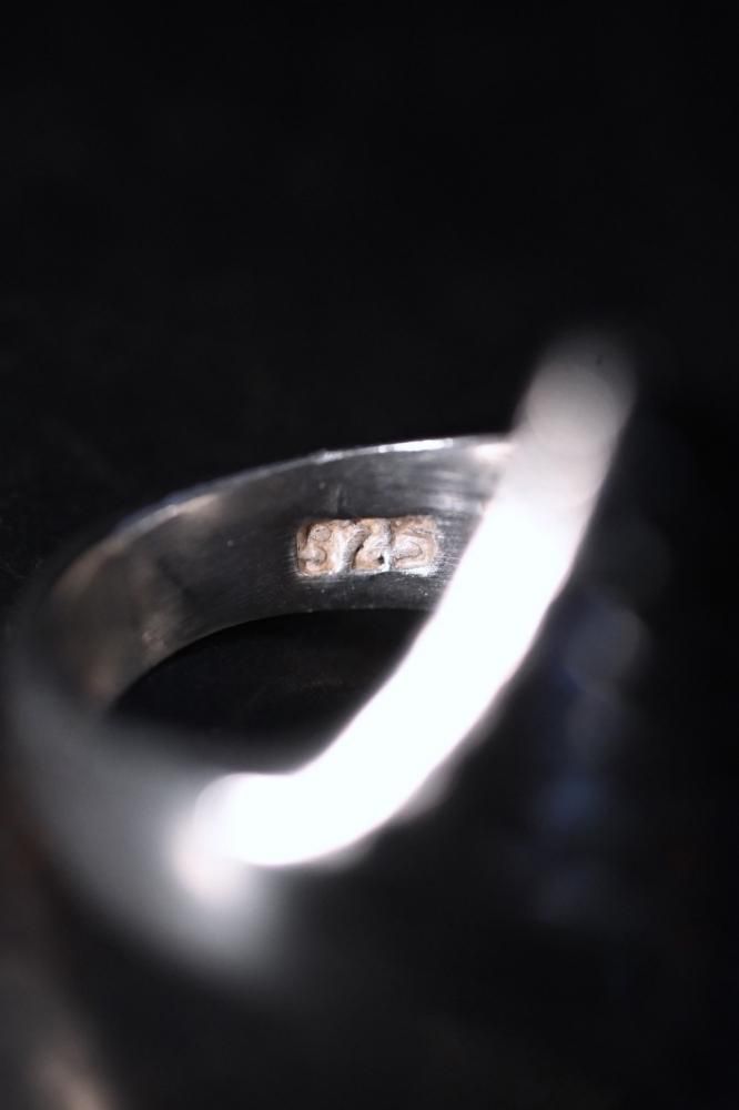 Mexico vintage silver ring