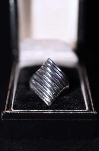 Mexico vintage silver ring 11