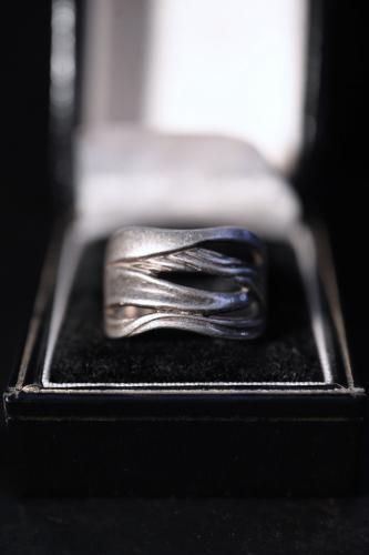 Vintage silver ring 16