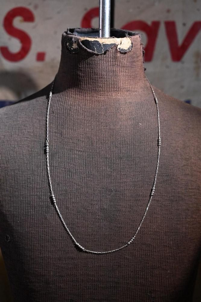 Vintage silver chain necklace