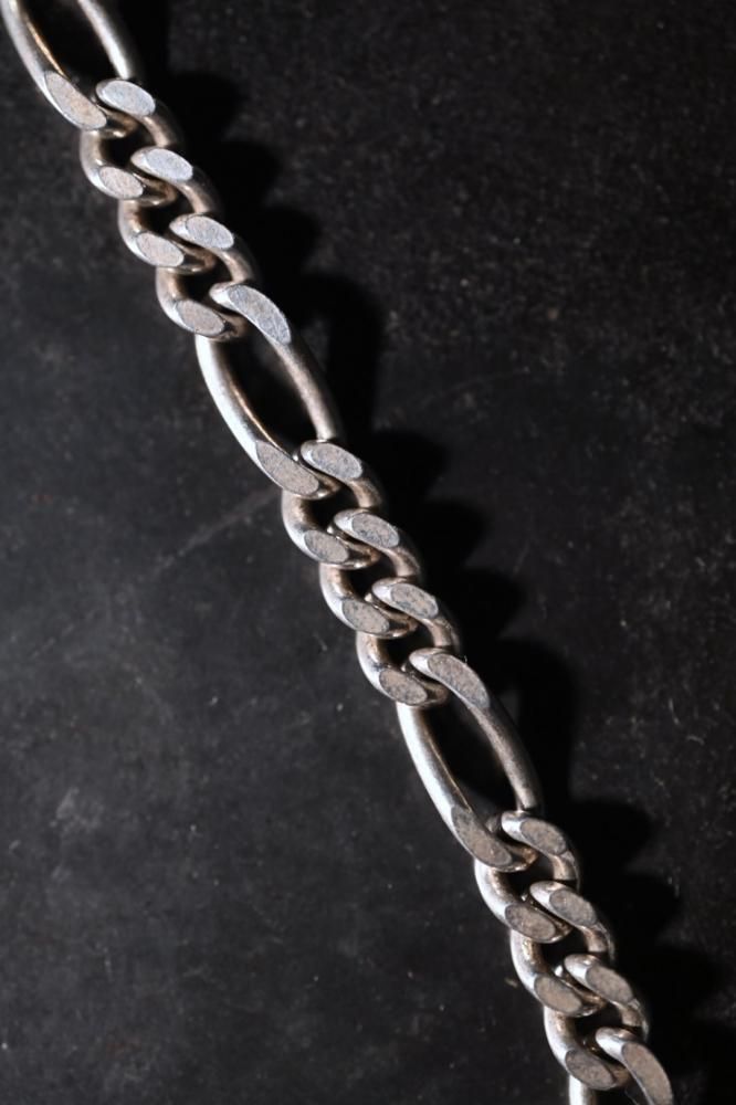 Italy vintage silver chain necklace