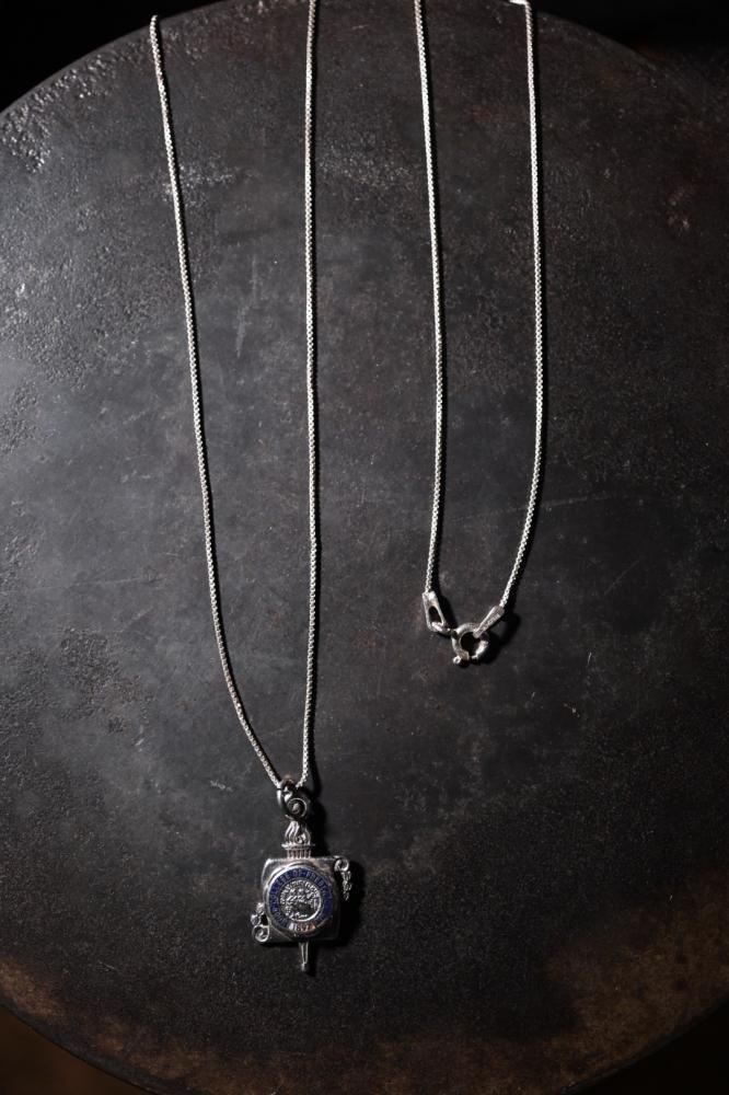 Vintage silver college necklace