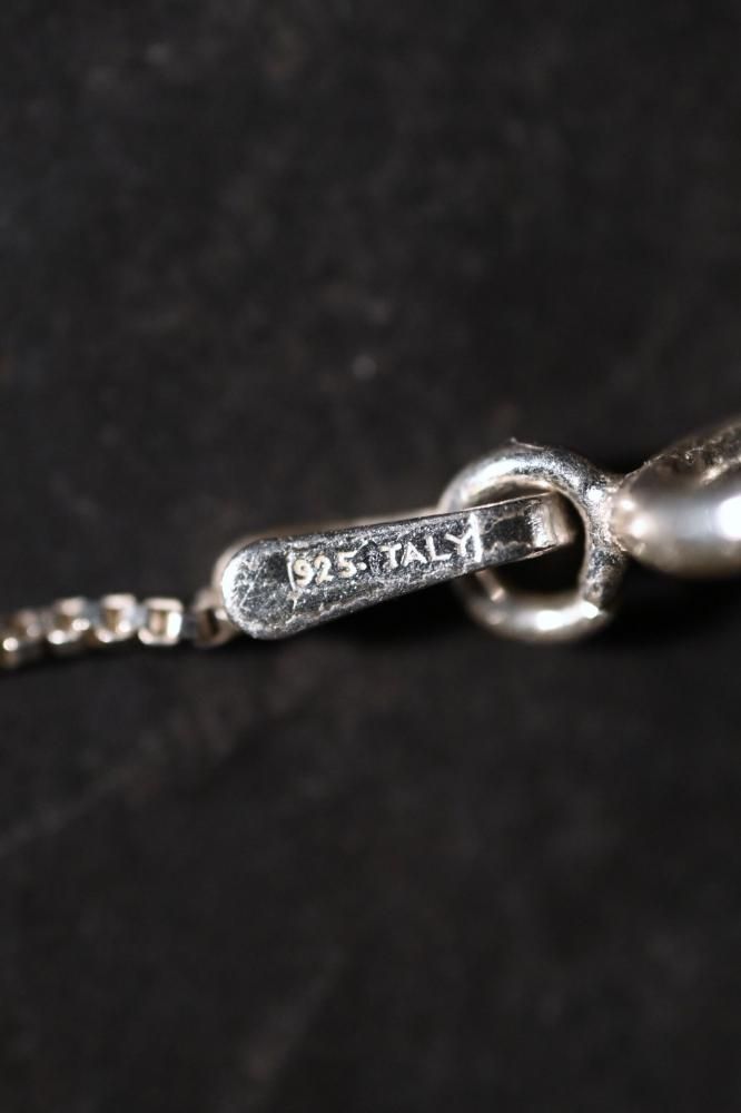 Vintage silver college necklace