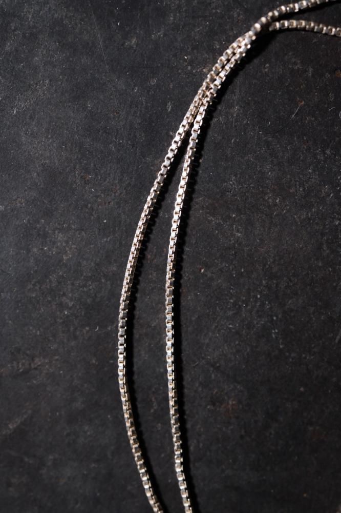 Vintage silver college necklace