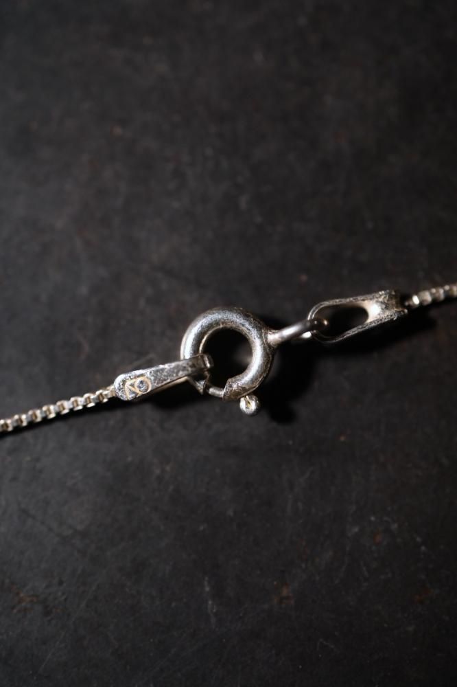 Vintage silver college necklace