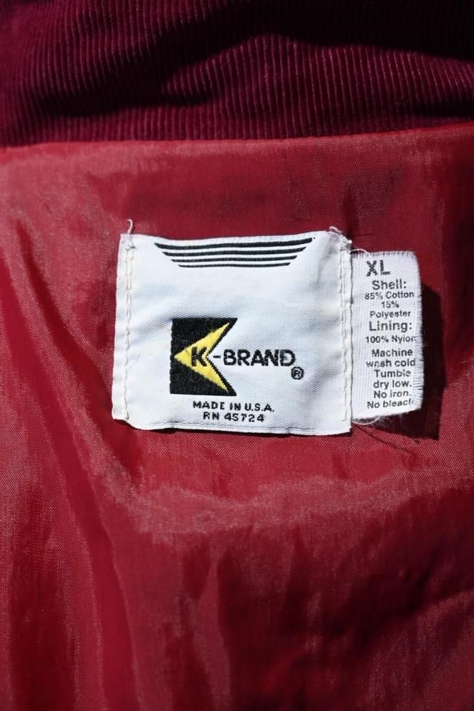 us 1970's~ "K-Brand" corduroy jacket