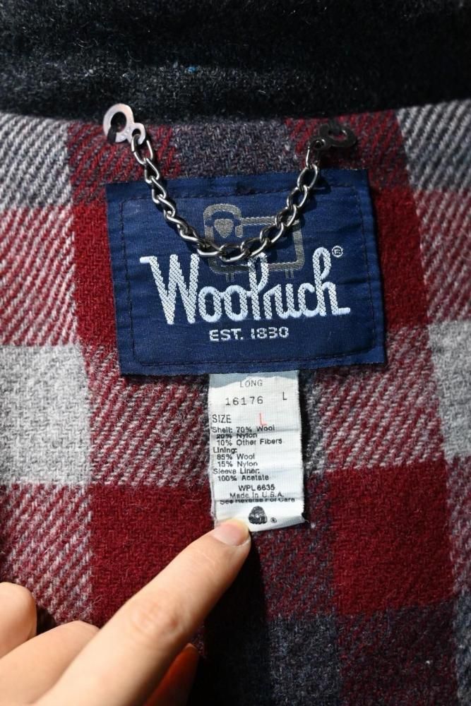 us 1980's "Woolrich" wool nylon blouson