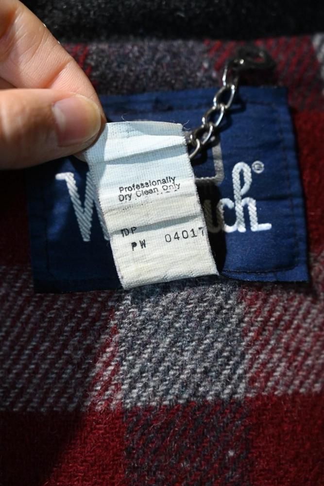 us 1980's "Woolrich" wool nylon blouson