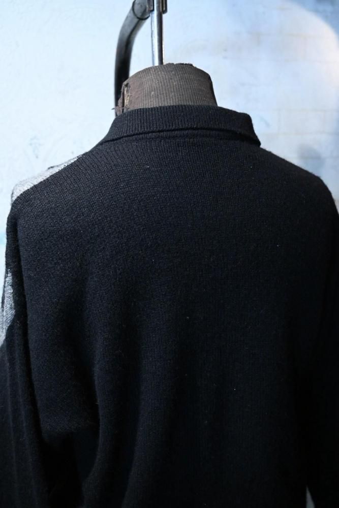 Italy 1970's argyle knit sweater