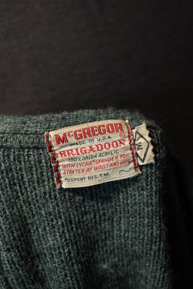 us 1960's "Mcgregor" knit sweater 