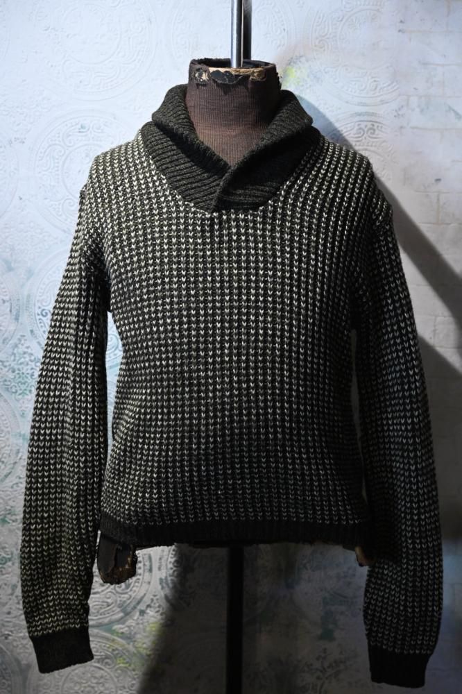 us 1960's "Towncraft" shawl collar sweater
