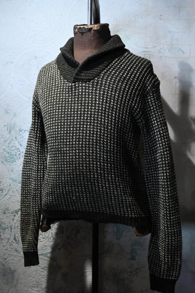 us 1960's "Towncraft" shawl collar sweater