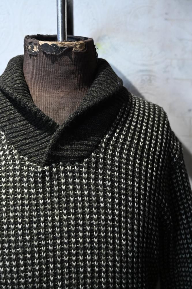 us 1960's "Towncraft" shawl collar sweater