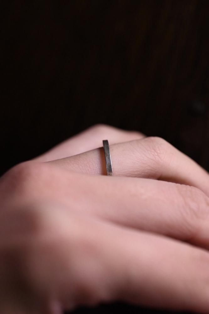 Vintage silver ring "12"