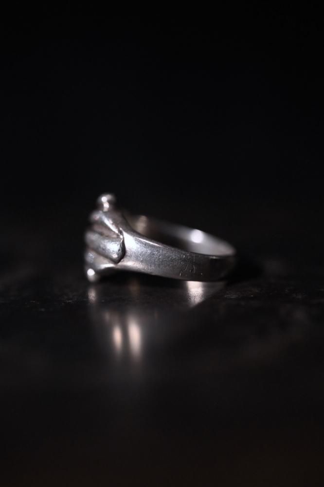 Vintage silver ring "19"