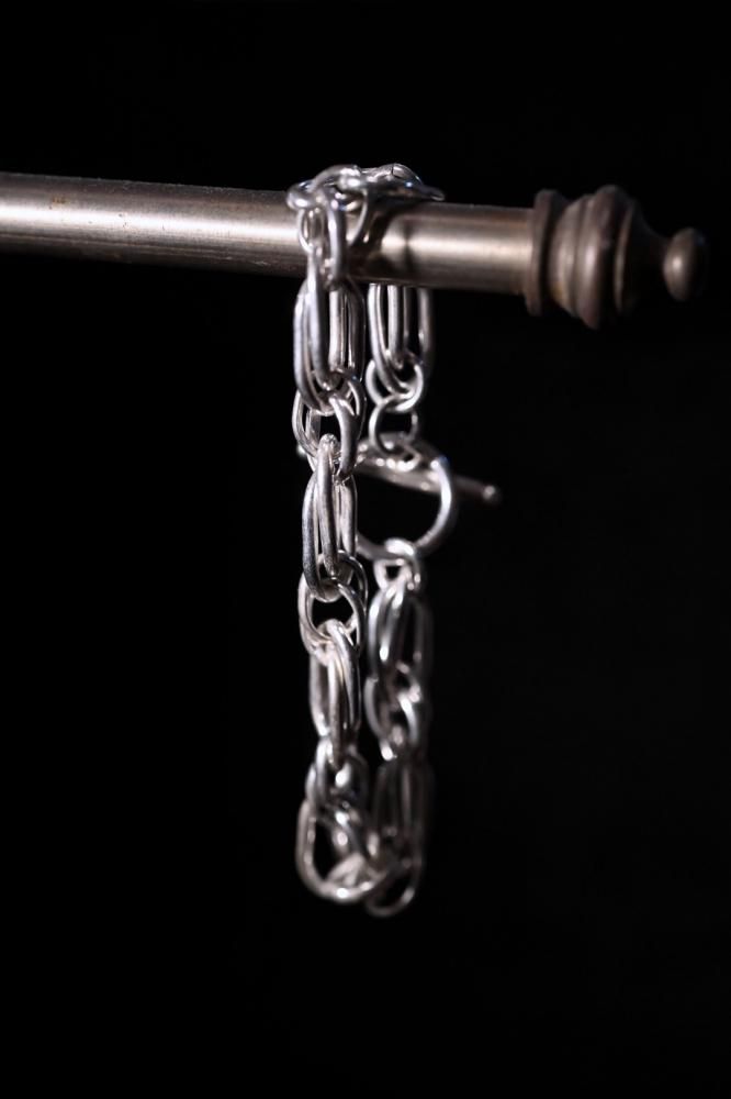 Vintage silver chain bracelet