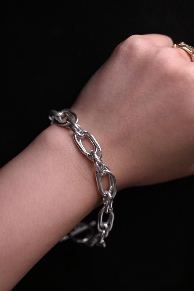 Vintage silver chain bracelet