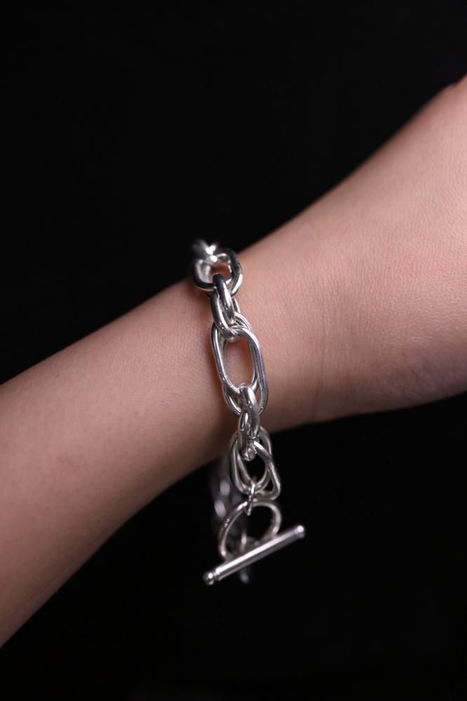 Vintage silver chain bracelet