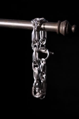 Vintage silver chain bracelet