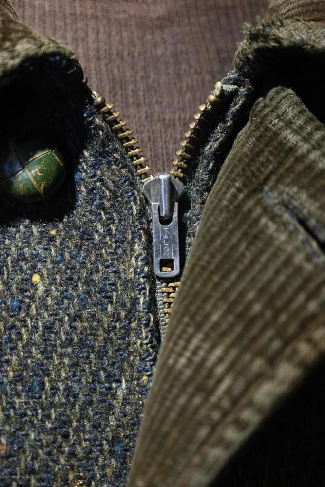 us 1960's Wool Tweed Corduroy Jacket