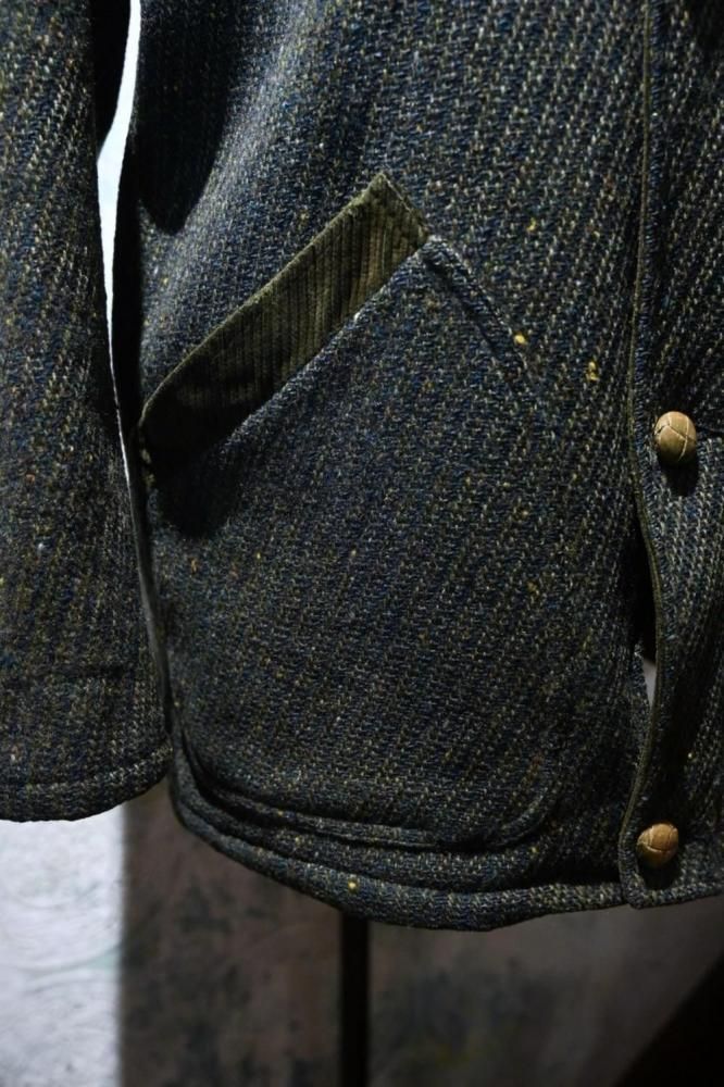 us 1960's Wool Tweed Corduroy Jacket