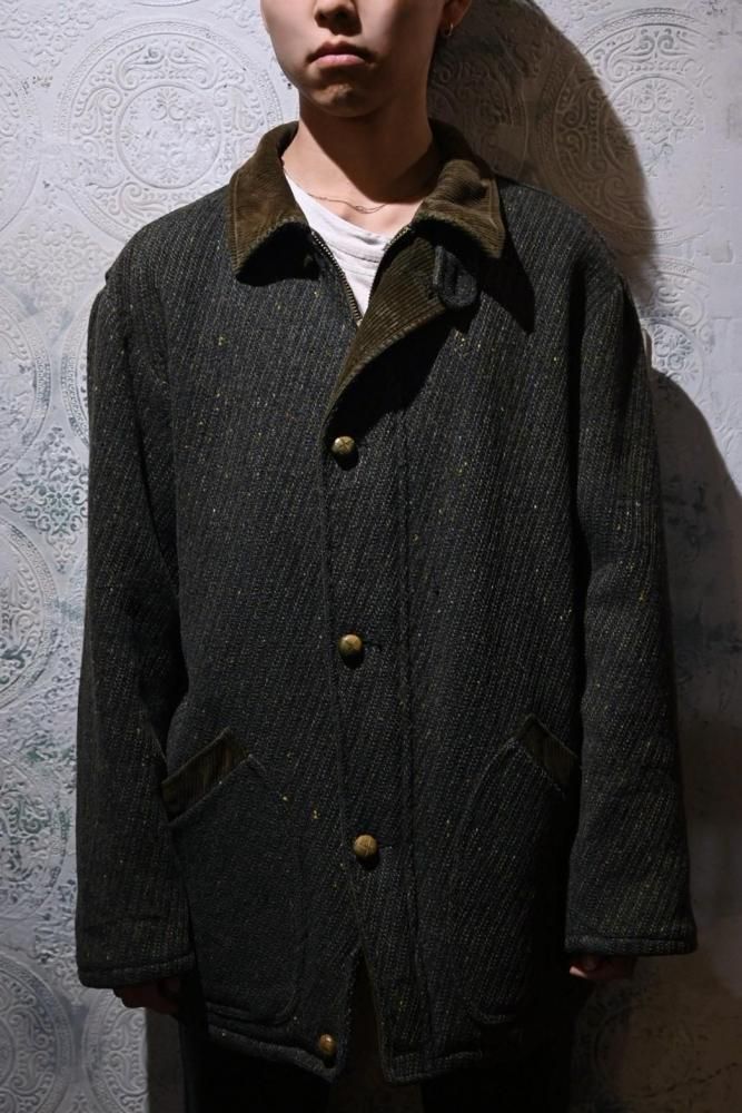 us 1960's Wool Tweed Corduroy Jacket