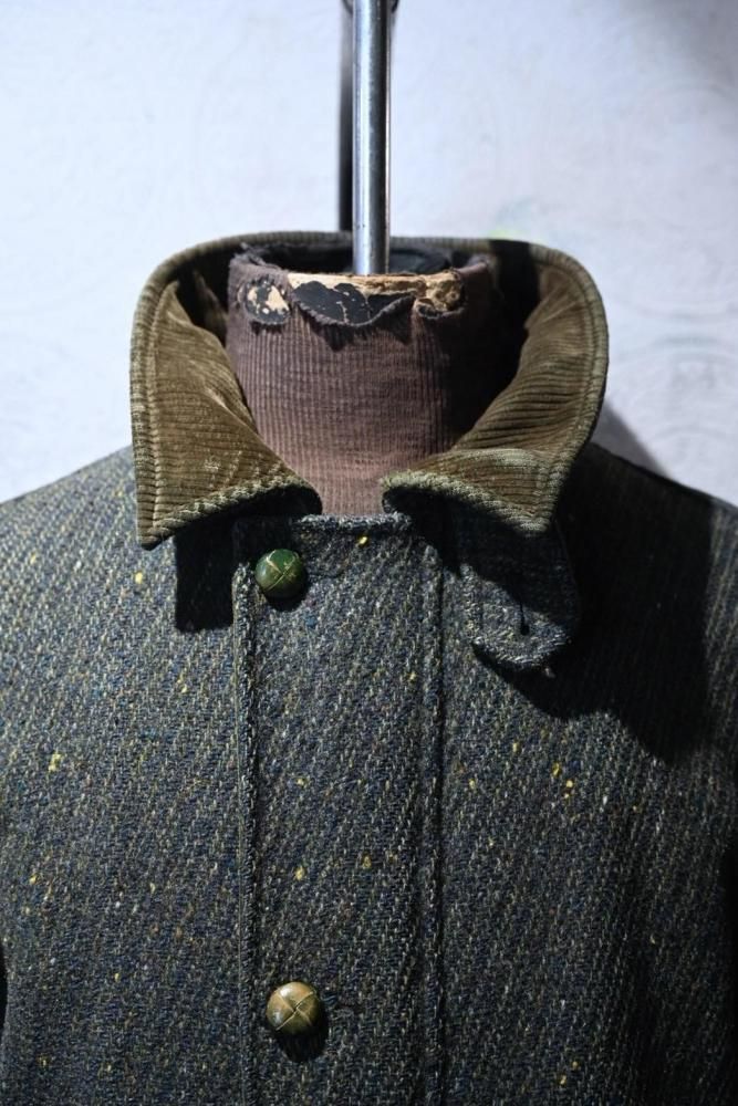 us 1960's Wool Tweed Corduroy Jacket