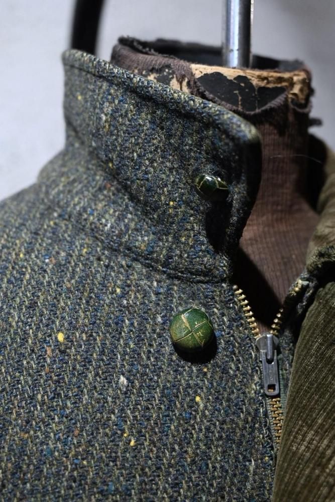 us 1960's Wool Tweed Corduroy Jacket