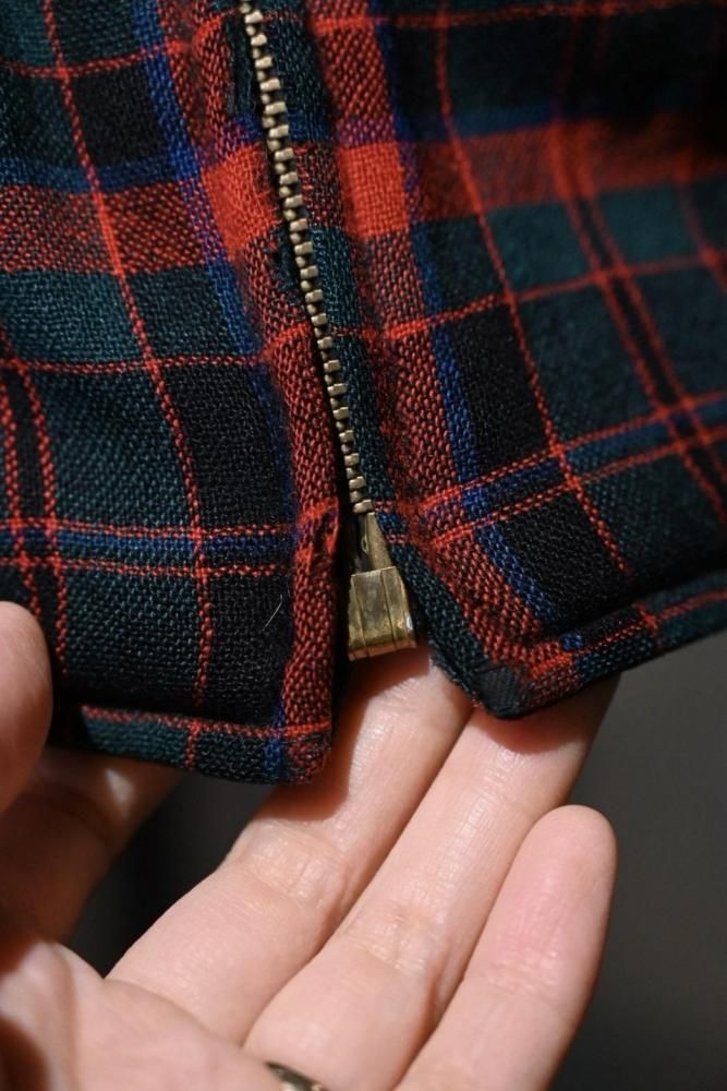 us 1940's~ "PENDLETON" Wool Check Jacket