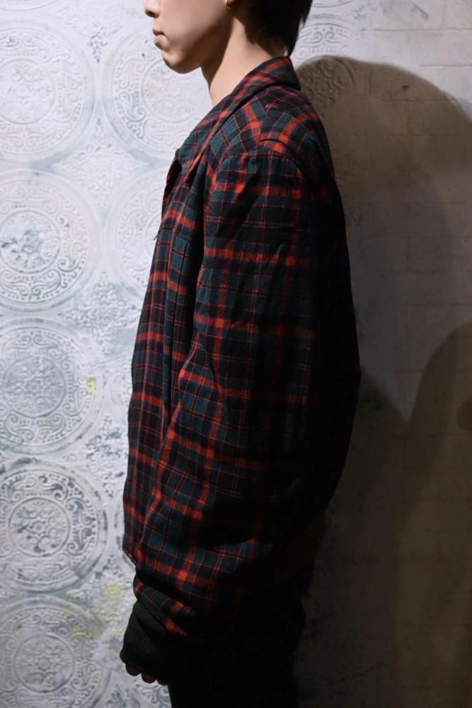 us 1940's~ "PENDLETON" Wool Check Jacket