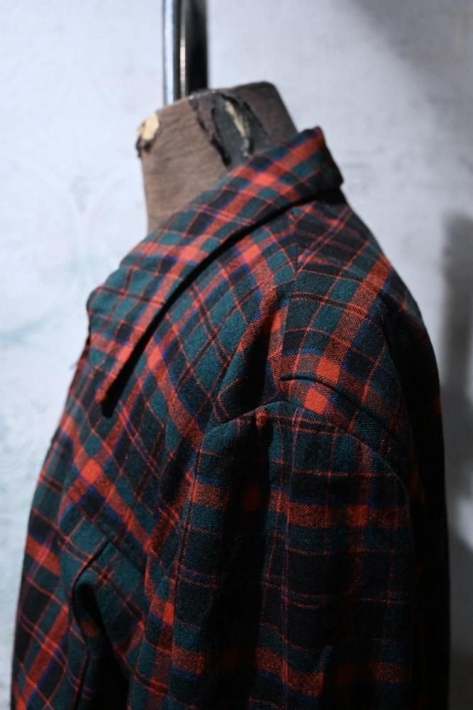 us 1940's~ "PENDLETON" Wool Check Jacket