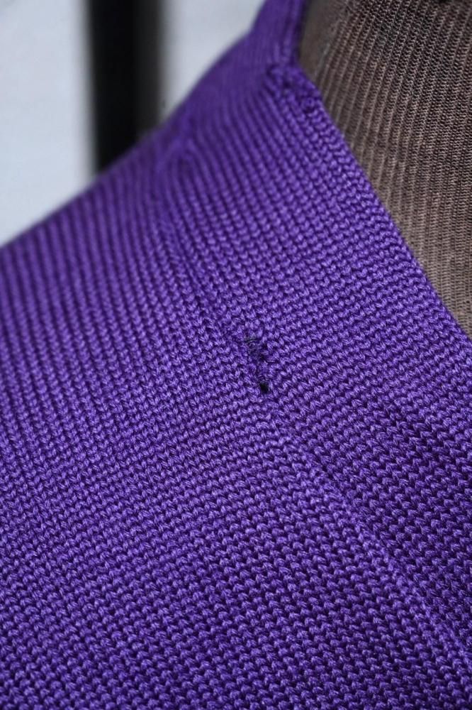 us 1950's wool knit lettered cardigan