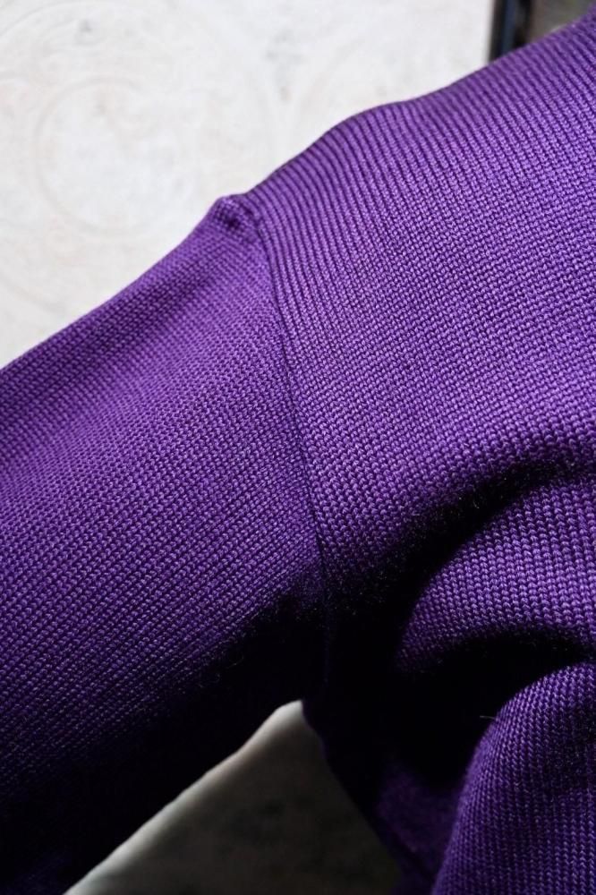 us 1950's wool knit lettered cardigan