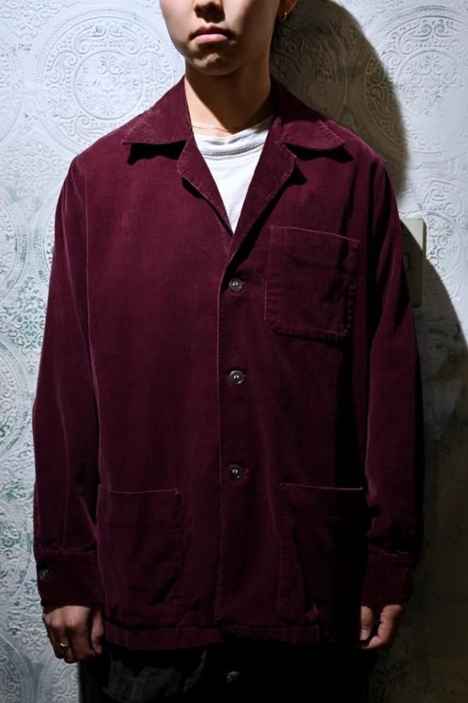 us 1950's~ "ARROW" corduroy jacket