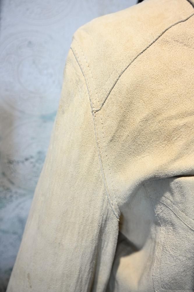 us 1970's nubuck shirt jacket