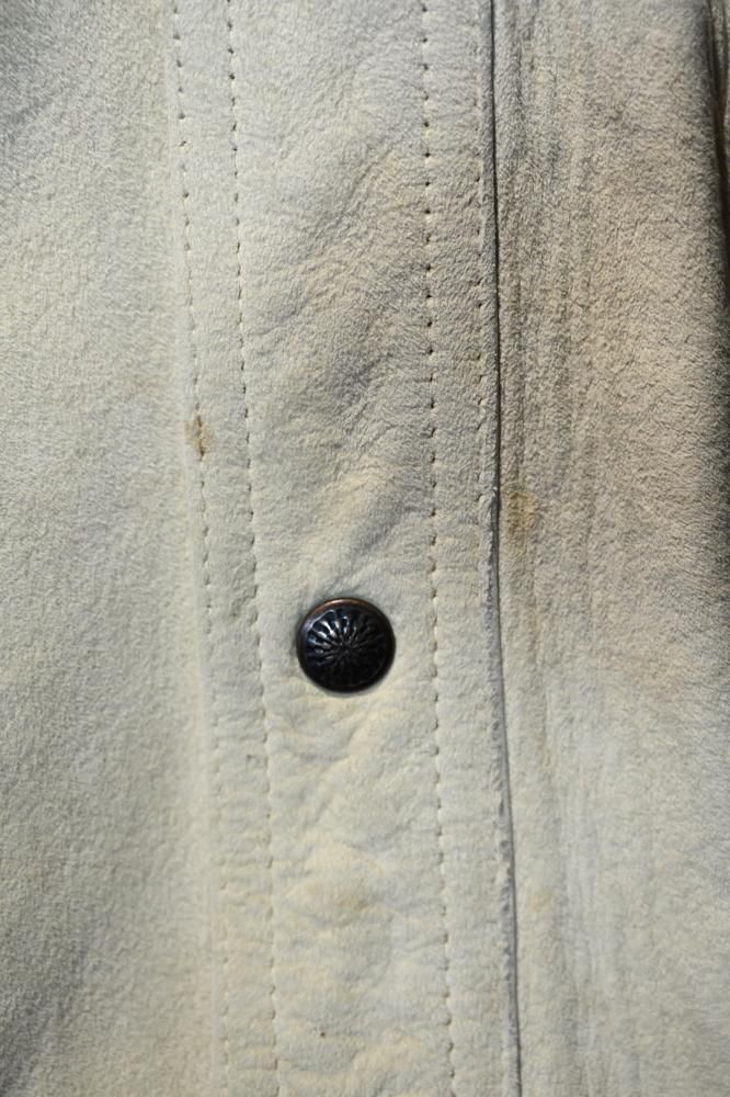 us 1970's nubuck shirt jacket