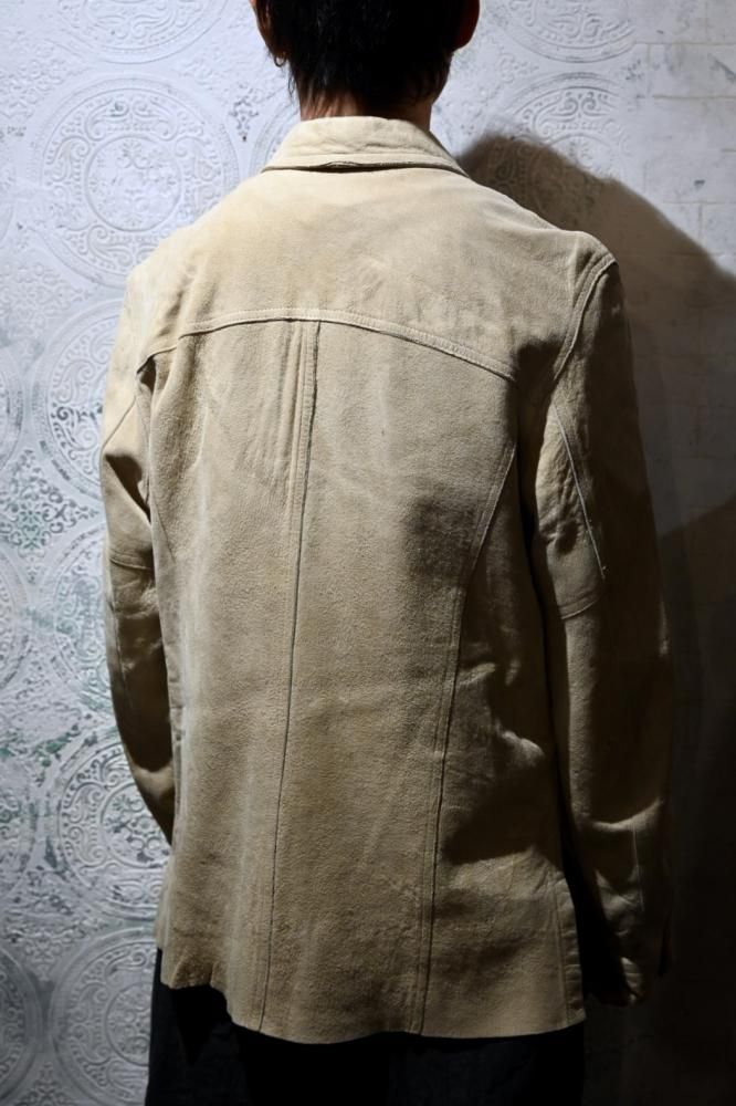 us 1970's nubuck shirt jacket