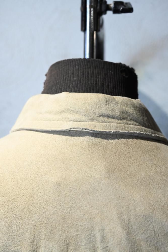 us 1970's nubuck shirt jacket