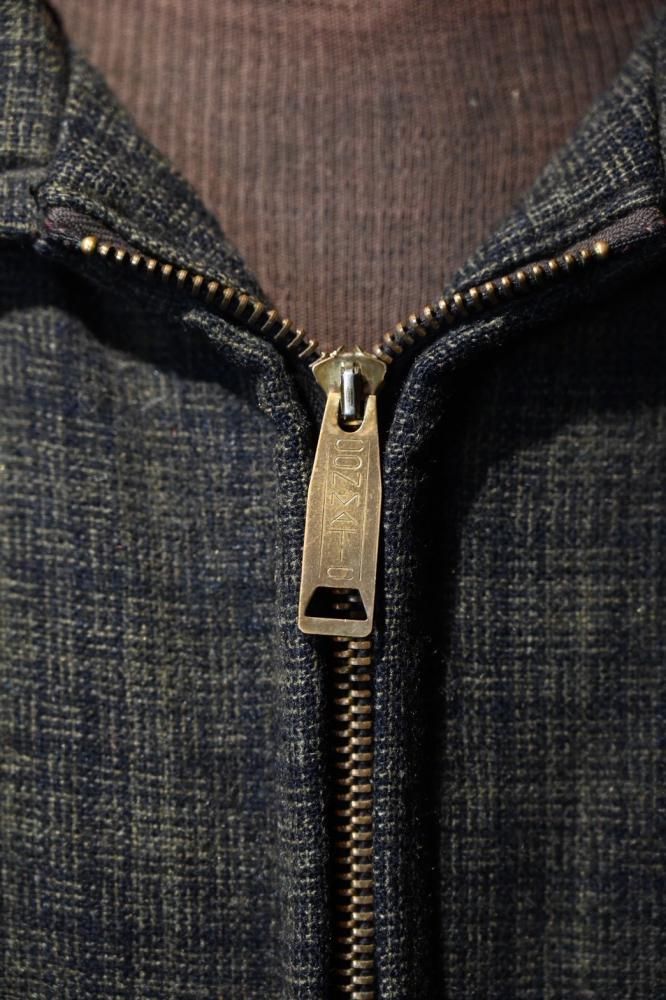 us 1950's Italy fabric wool jacket