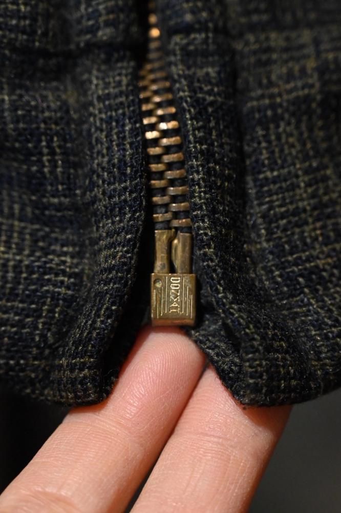 us 1950's Italy fabric wool jacket