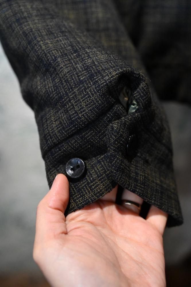 us 1950's Italy fabric wool jacket