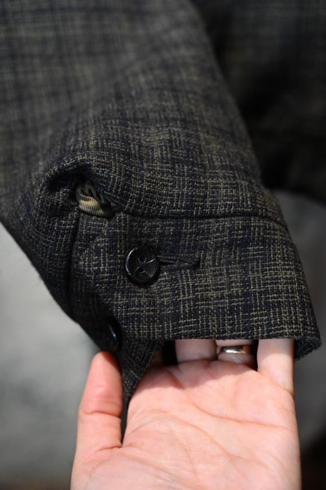 us 1950's Italy fabric wool jacket