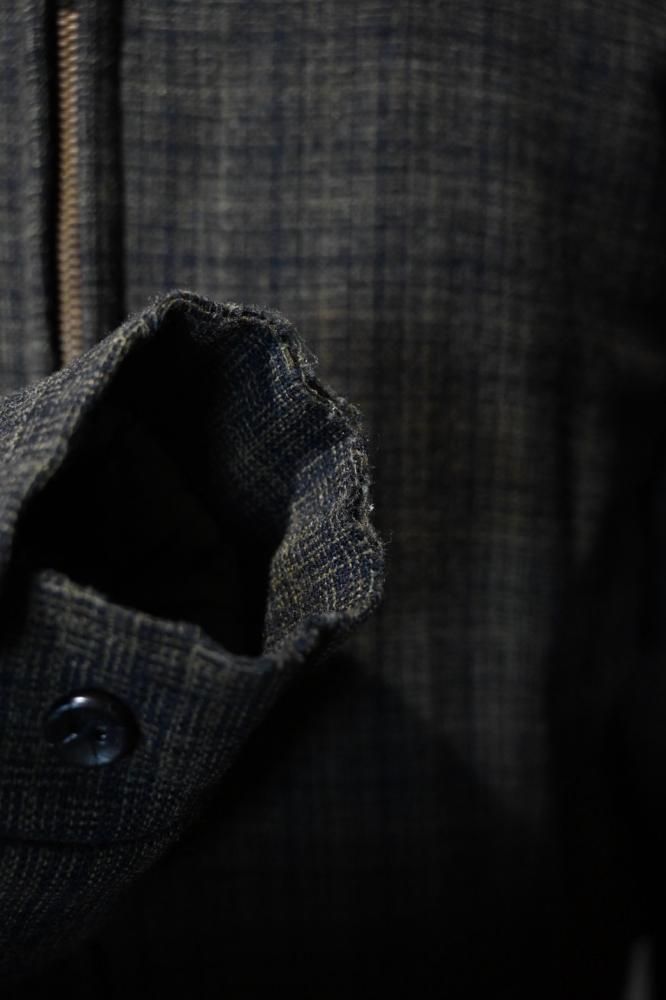 us 1950's Italy fabric wool jacket